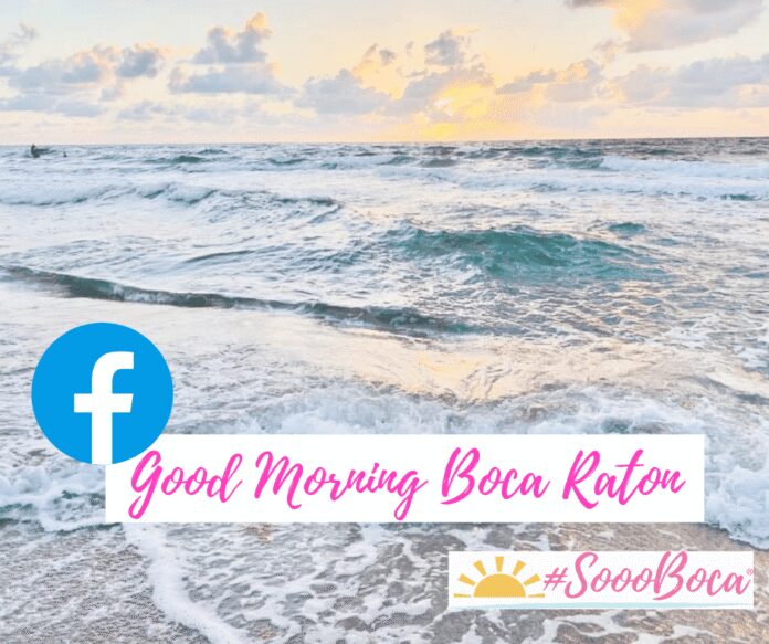 Beach sunrise with 