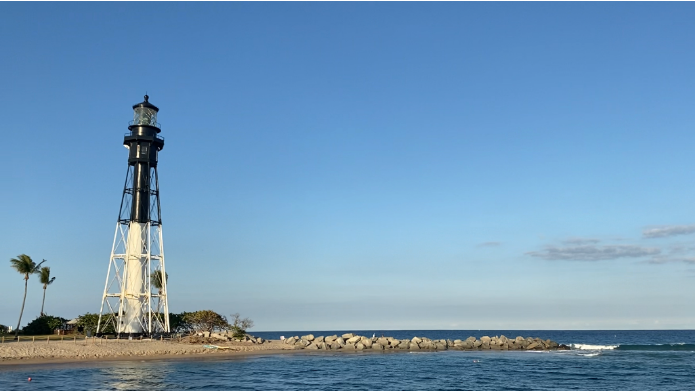 Beautiful View of the Lighthouse Point
