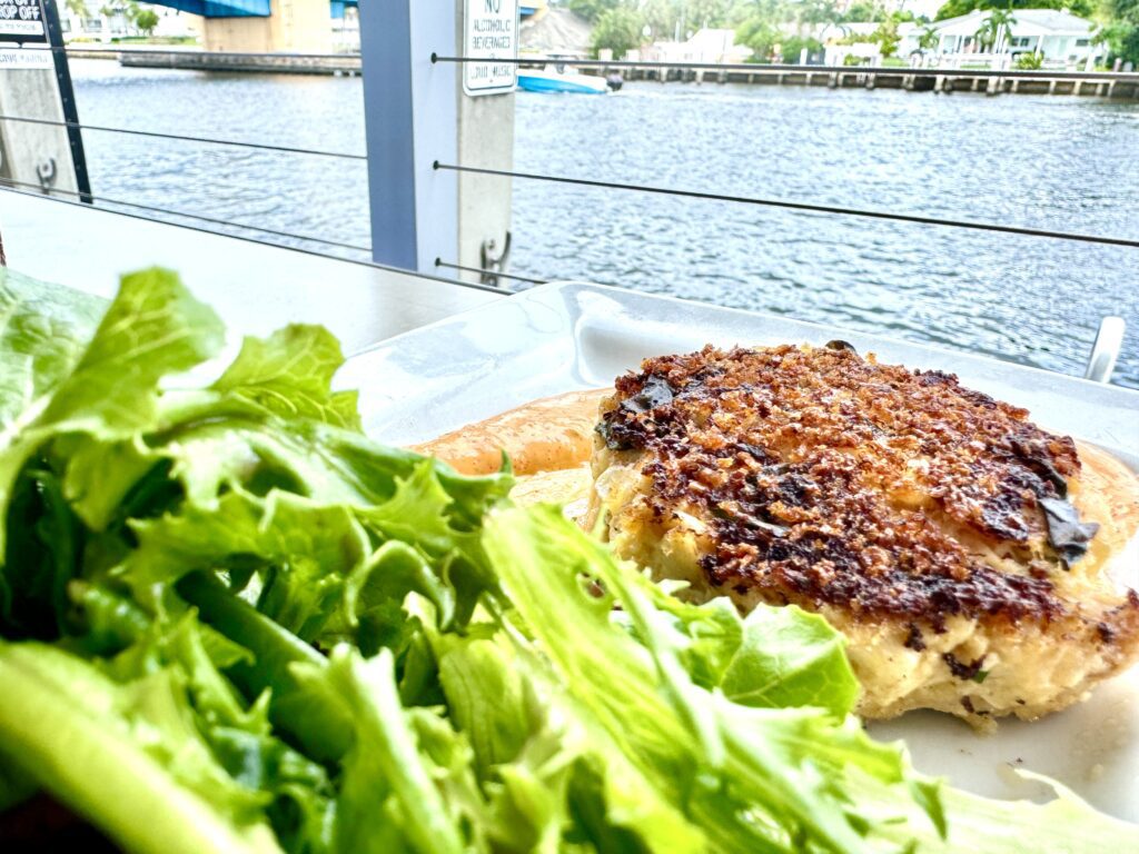 Crab Cake at the Cove