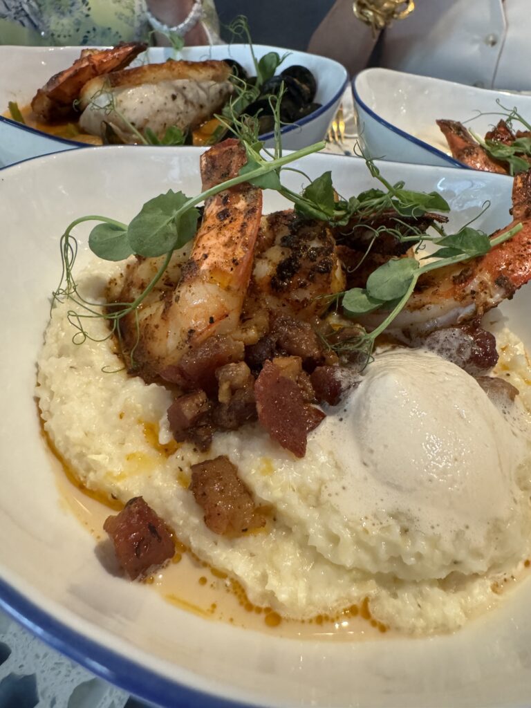 Shrimp and Grits at Penelope